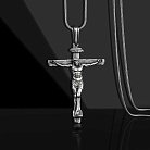 Серебряный крест "Распятие Иисуса Христа" 133167 от ювелирного магазина Оникс - 1