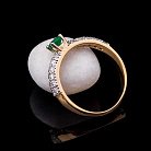 Помолвочное кольцо с изумрудом и бриллиантами КИ1-4479 от ювелирного магазина Оникс - 2