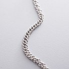 Мужской серебряный браслет (Рембо 0.7 см) р0203211 от ювелирного магазина Оникс - 2