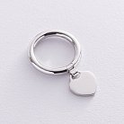 Серебряное кольцо "Love" 112049 от ювелирного магазина Оникс - 2