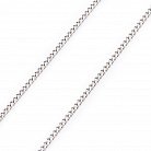 Серебряная цепочка. Панцерное плетение б010042 от ювелирного магазина Оникс - 1