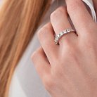 Золотое кольцо с бриллиантами кб0373nl от ювелирного магазина Оникс - 1