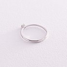 Помолвочное золотое кольцо с бриллиантами 229001121 от ювелирного магазина Оникс - 7