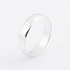 Обручальное серебряное кольцо 11034 от ювелирного магазина Оникс