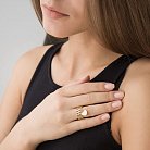 Эксклюзивное золотое кольцо к04260 от ювелирного магазина Оникс - 1